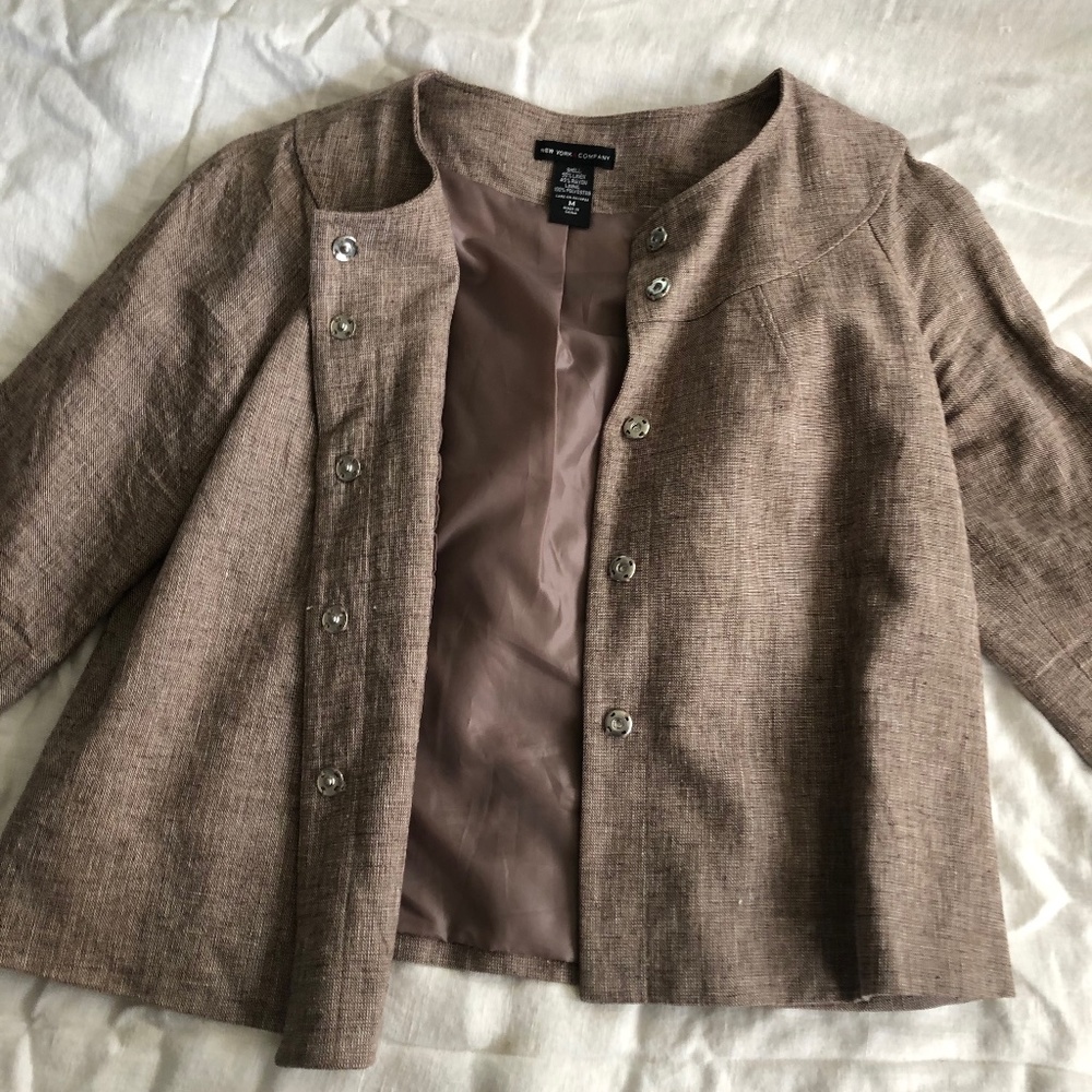 Cute Women's Tweed Jacket Medium